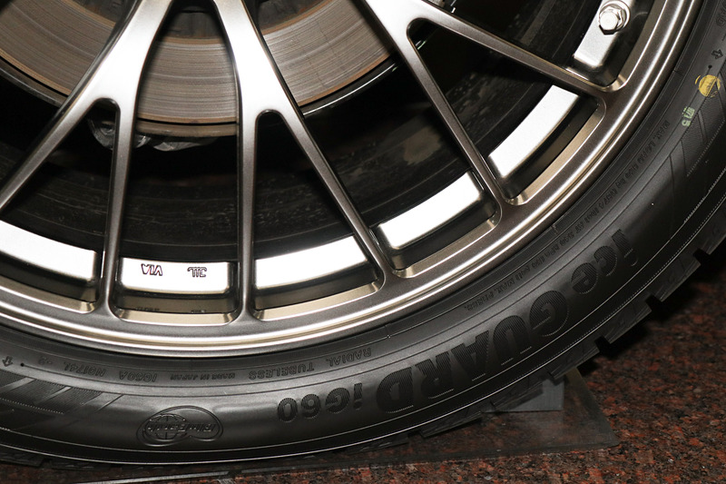 箱根駅伝で箱根越えをするため、タイヤは横浜ゴムの「iceGUARD 6」に変更