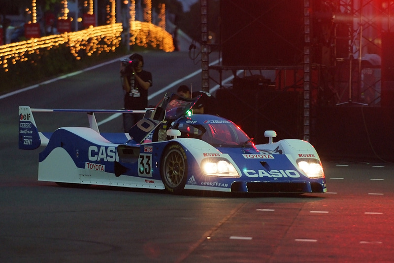 「CASIO TS010 ＃33」は1992年のル・マン24時間レースで総合2位になったモデル