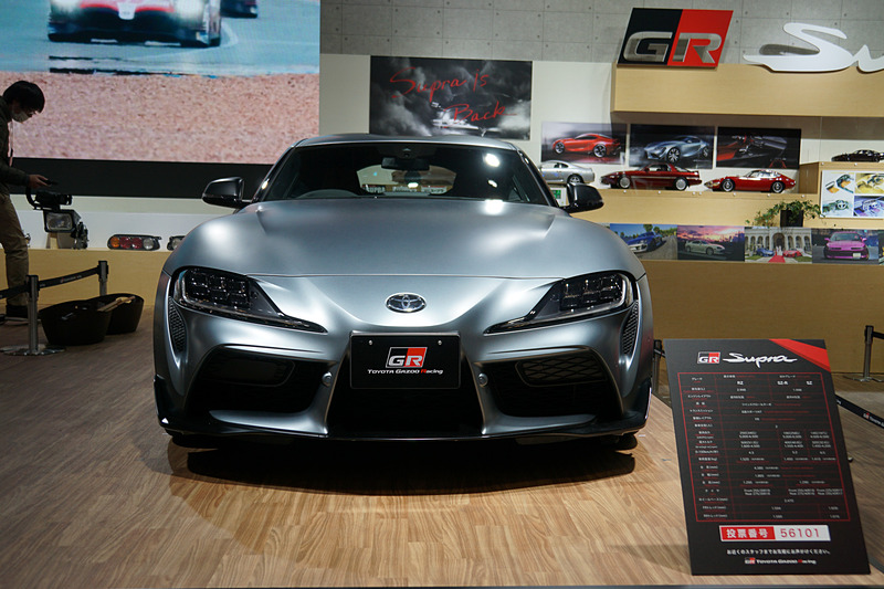 国内仕様の新型スープラ