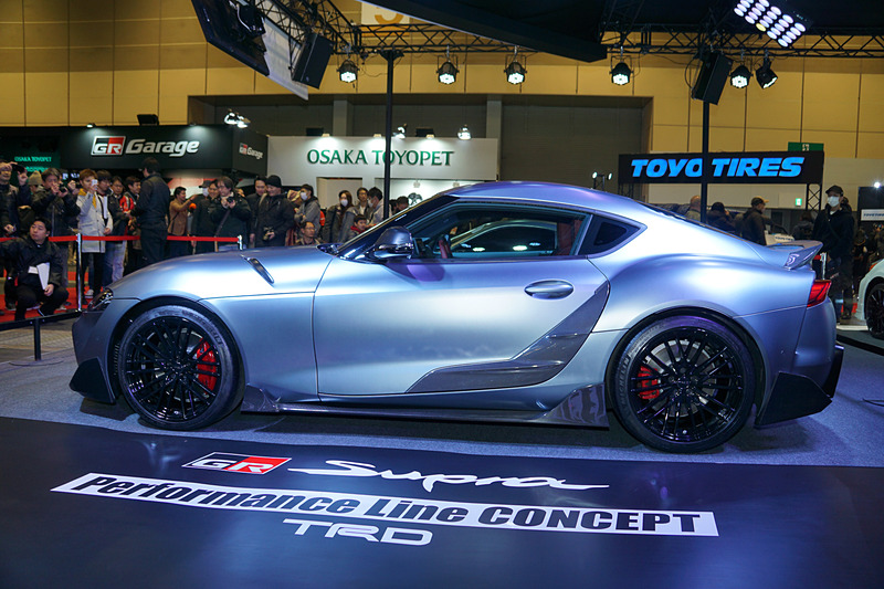 新型「スープラ」のカスタムモデル「GR Supra Performance Line CONCEPT“TRD”」