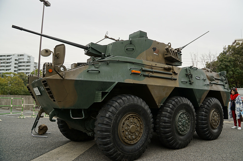 陸上自衛隊の出展も