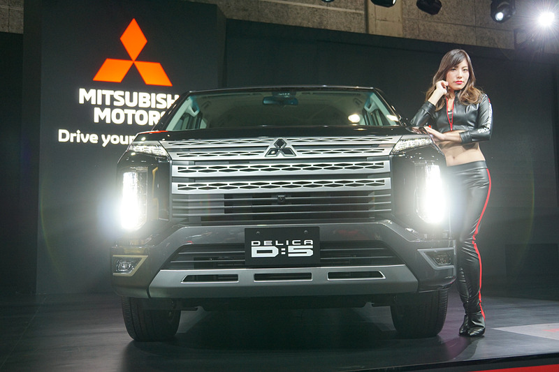 三菱自動車ブース