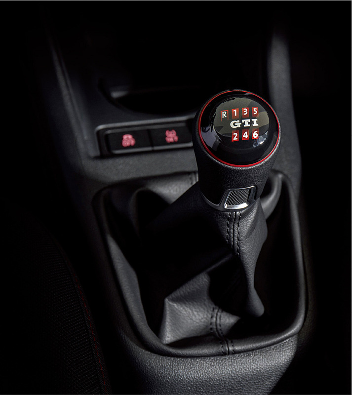 6速MTを採用するup! GTIのインテリア