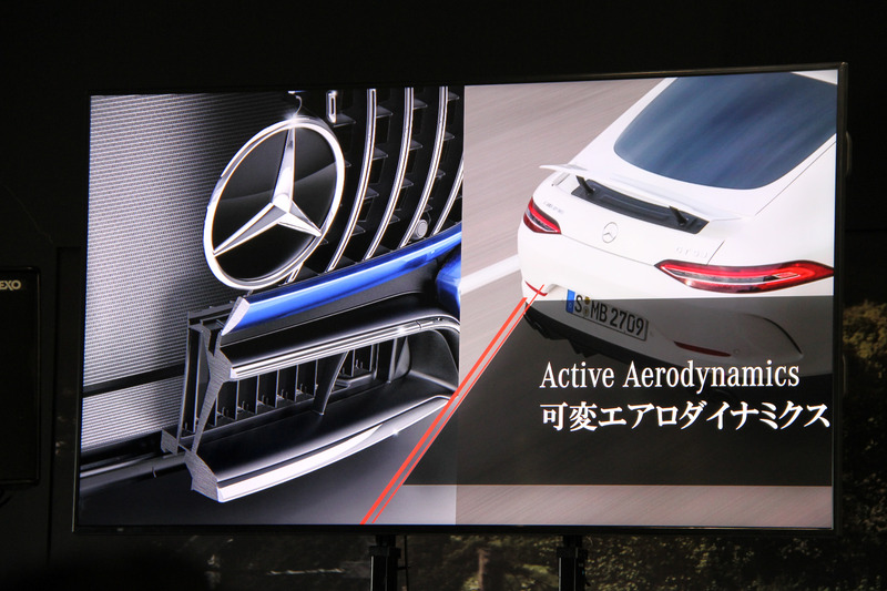 特徴的なエアロダイナミクス性能も持つ