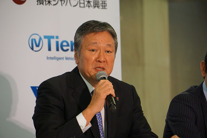 損害保険ジャパン日本興亜株式会社 取締役社長 西澤敬二氏