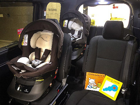 「ワーキングパパ・ママ」向け車両の車内イメージ