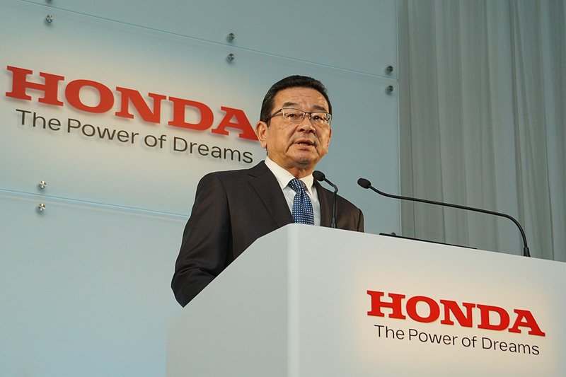 本田技研工業株式会社 代表取締役社長 八郷隆弘氏