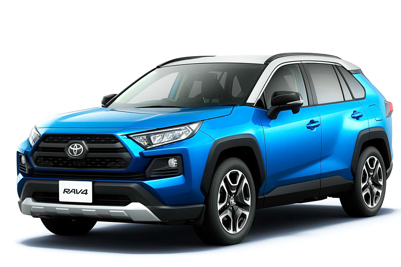 トヨタ自動車のWebサイトで公開された新型「RAV4」日本仕様のプロトタイプモデル