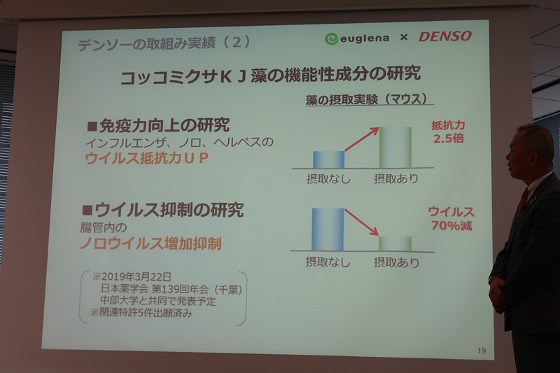 コッコミクサ KJは免疫力向上の高い効果を持っており、3月に開催される日本薬学会で発表予定
