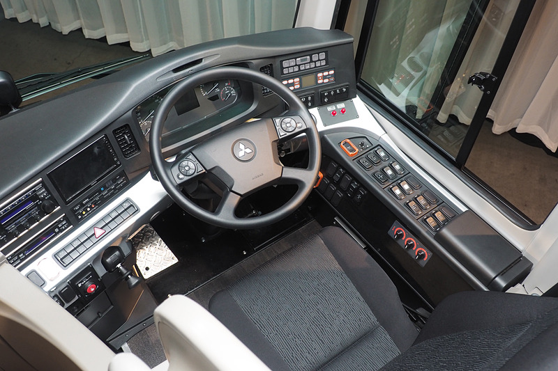 エアロエースの運転席