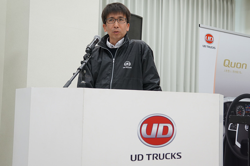 UDトラックス株式会社 パワートレイン エンジニアリング プロダクト＆プロジェクト マネージメント シニア プロダクト マネージャー PMP 望月武文氏