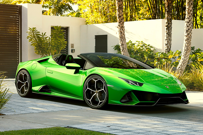 ジュネーブショー 2019で初公開される「ウラカン EVO スパイダー」