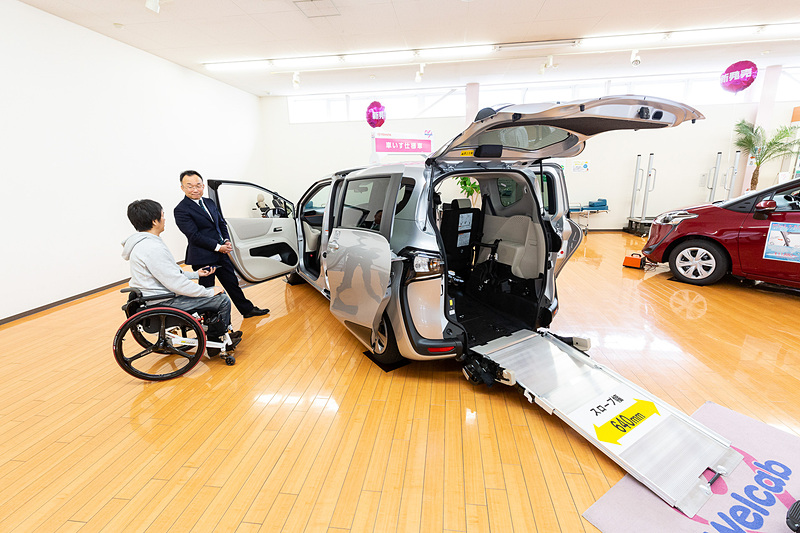 シエンタの車いす仕様車 タイプII