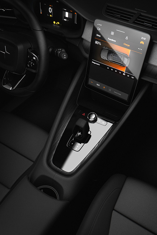 ポールスター 2は「Androidを搭載したインフォテインメントシステム」を世界初搭載