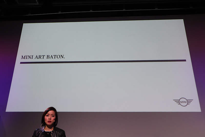 3人のクリエイターと協力して「MINI クラシック エディション」にアートプロジェクトを行なう「MINI ART BATON」