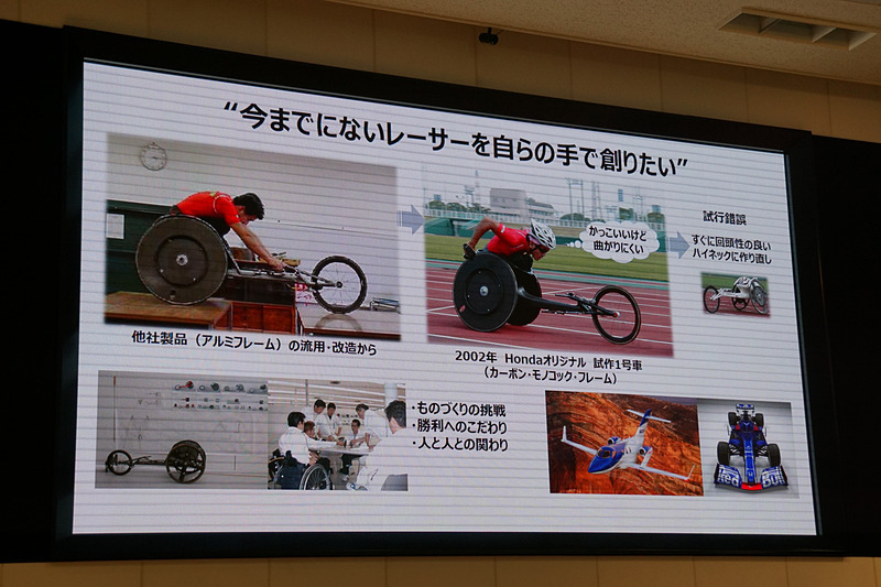 車いすレーサー開発の歴史