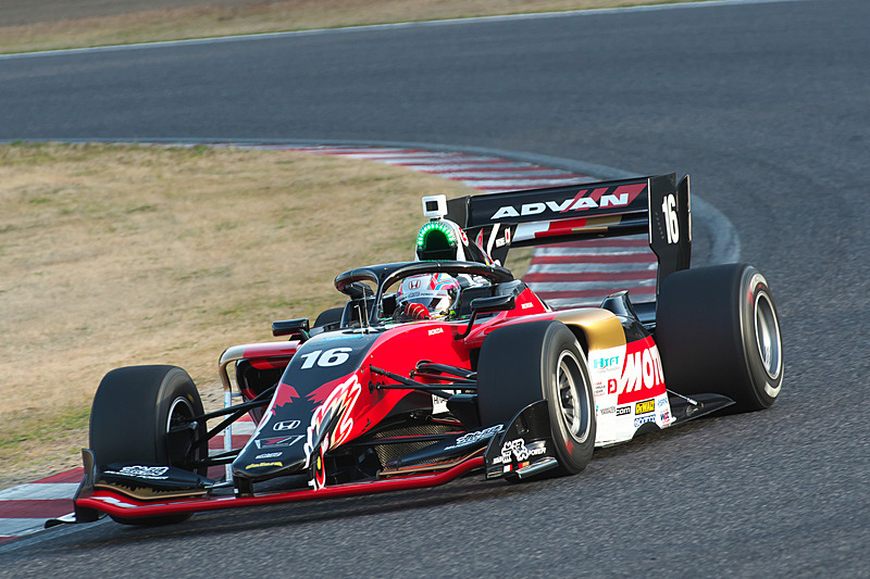 「TEAM MUGEN」の16号車は、山本選手に代わって野尻智紀選手がドライブする