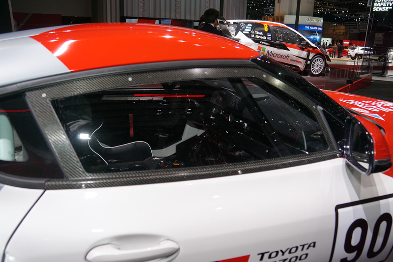 新型「スープラ」をベースにしたレーシングスタディモデル「GR Supra GT4 Concept」