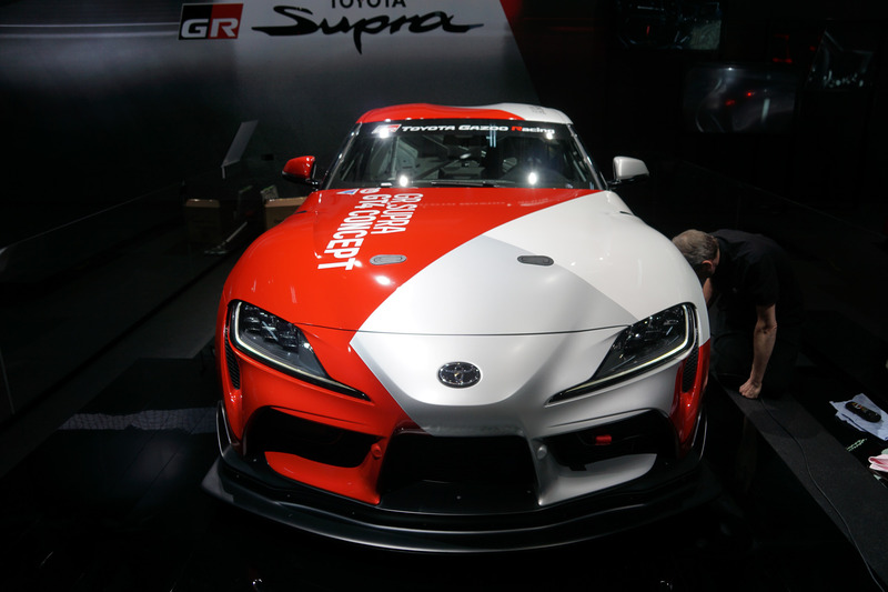 新型「スープラ」をベースにしたレーシングスタディモデル「GR Supra GT4 Concept」