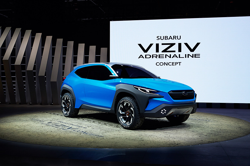 「SUBARU VIZIV ADRENALINE CONCEPT」は、新しいキーワード「BOLDER」の考えのもとデザインされた初めてのコンセプトカー