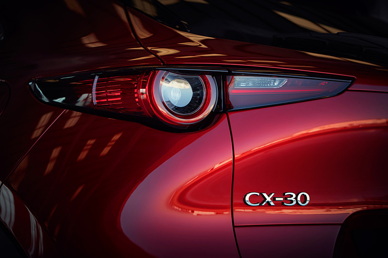 CX-30のボディサイズは4395×1795×1540mm（全長×全幅×全高）、ホイールベースは2655mm