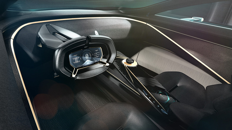 ラゴンダ・オールテレイン・コンセプトのインテリア