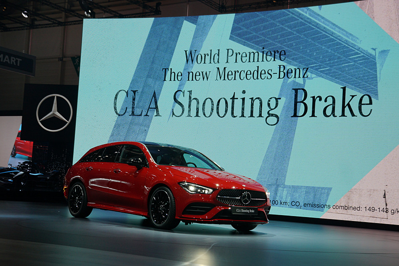 CLA シューティングブレークのプレゼンテーション