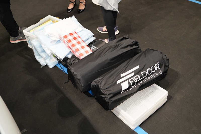 各参加者向けに用意された用品