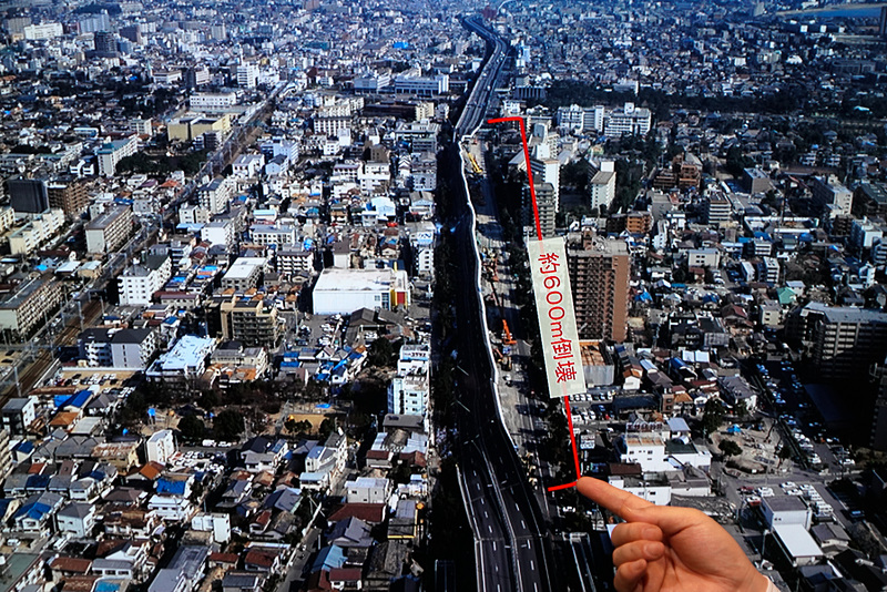 阪神大震災で倒壊した阪神高速道路は印象的だったが、よく見ると倒れたのはここだけ