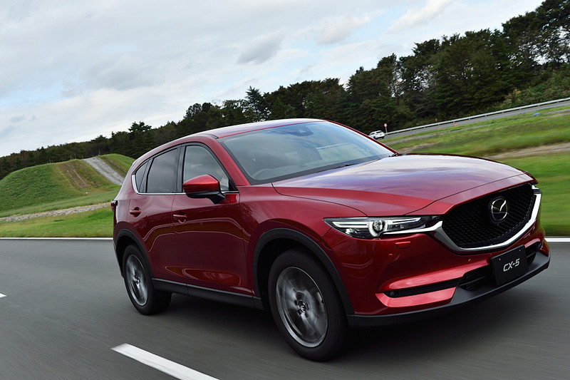 GVC プラスを搭載して搭乗した新型「CX-5」