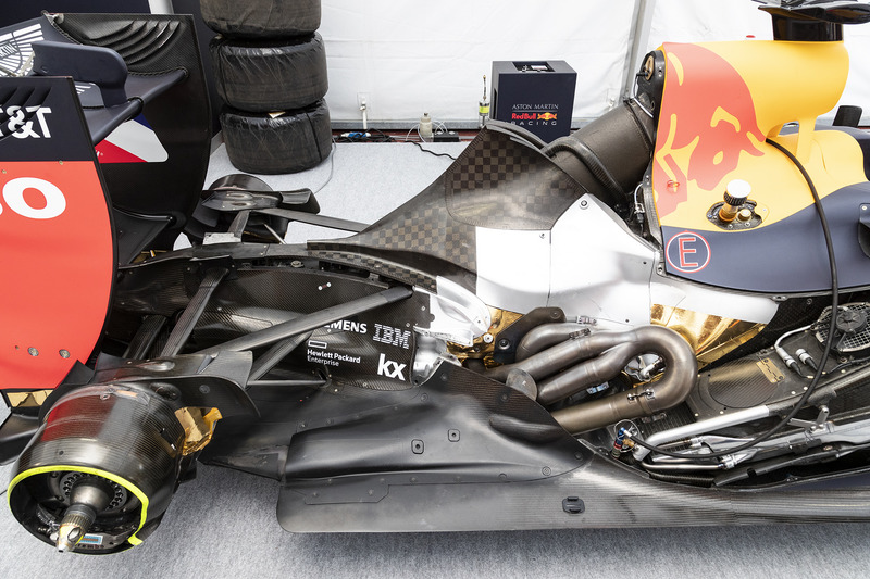 F1マシンの細部