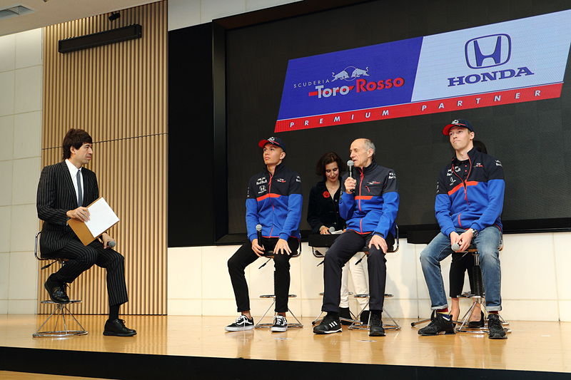 レッドブル・トロロッソ・ホンダの3人