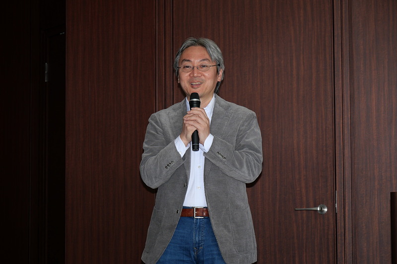 最終審査会で審査委員長を務めた、東京大学情報学環教授、ソニーコンピュータサイエンス研究所フェロー・副所長で、ヒューマンコンピュータインタラクション研究者の暦本純一氏