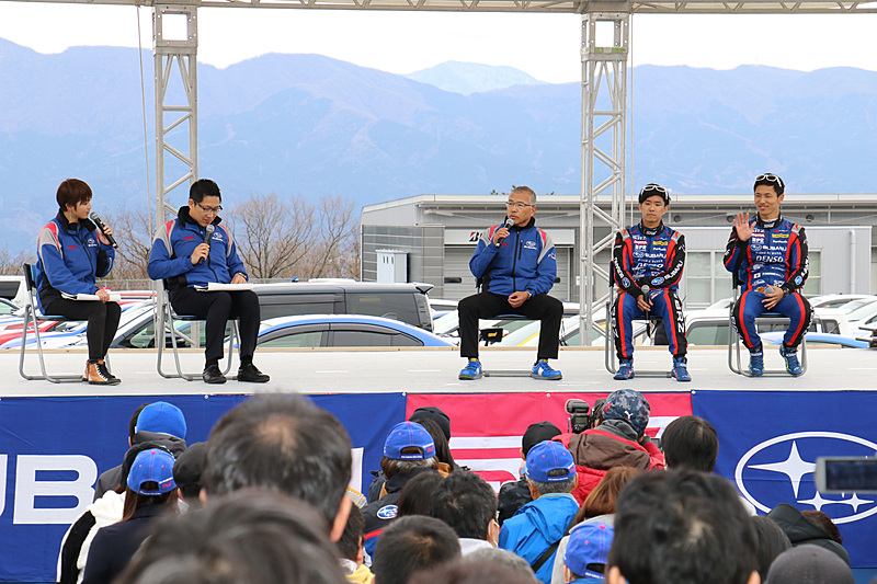 SUPER GT、ニュルブルクリンク24時間レース、86＆BRZレースなど、レースカテゴリー別に選手や監督などのトークショーを実施。それぞれのレースが持つ魅力や特徴、シーズンに向けた意気込みなどが語られた