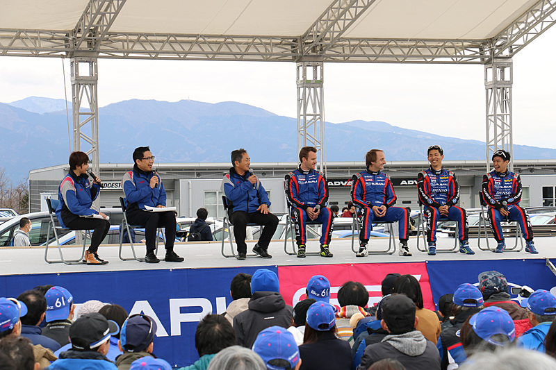 SUPER GT、ニュルブルクリンク24時間レース、86＆BRZレースなど、レースカテゴリー別に選手や監督などのトークショーを実施。それぞれのレースが持つ魅力や特徴、シーズンに向けた意気込みなどが語られた