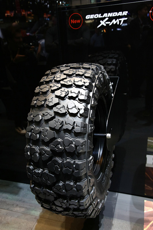 マッドテレーンタイヤのGEOLANDAR X-MTも欧州向けに初公開