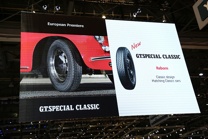 「G.T.SPECIAL CLASSIC Y350」もクラシックカーに向けたモデル