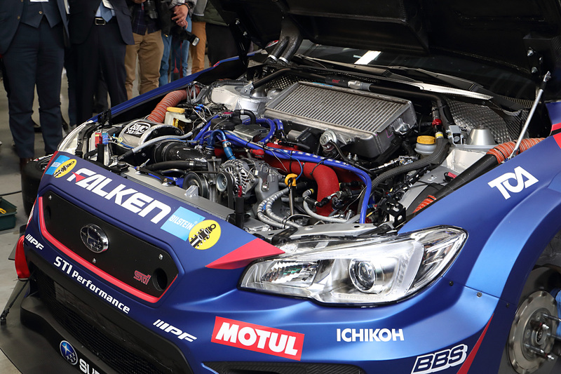 水平対向4気筒DOHC 2.0リッターエンジンの「EJ20」型を搭載