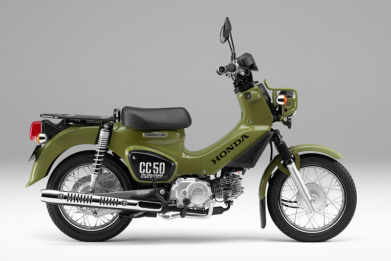 クロスカブ50（カムフラージュグリーン）