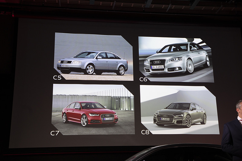 5世代目からは前輪駆動とCVTを組み合わせるという新しいチャレンジが行なわれた。それに加え、「RS 6」というハイパフォーマンスモデルも登場した。6代目からは現在も使われているシングルフレームグリルが導入された。MMIもこのモデルから搭載されている。