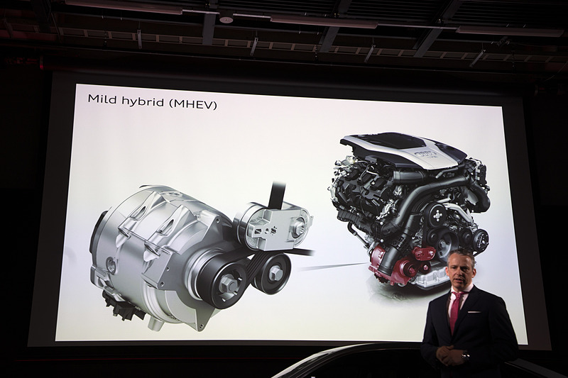 MHEV（マイルドハイブリッドパワートレーン）