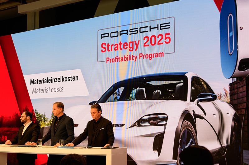 2019年の大きなトピックとなるピュアEVであるタイカンの販売。ポルシェの2025年へ向けての戦略「Strategy 2025」の大きな柱となる