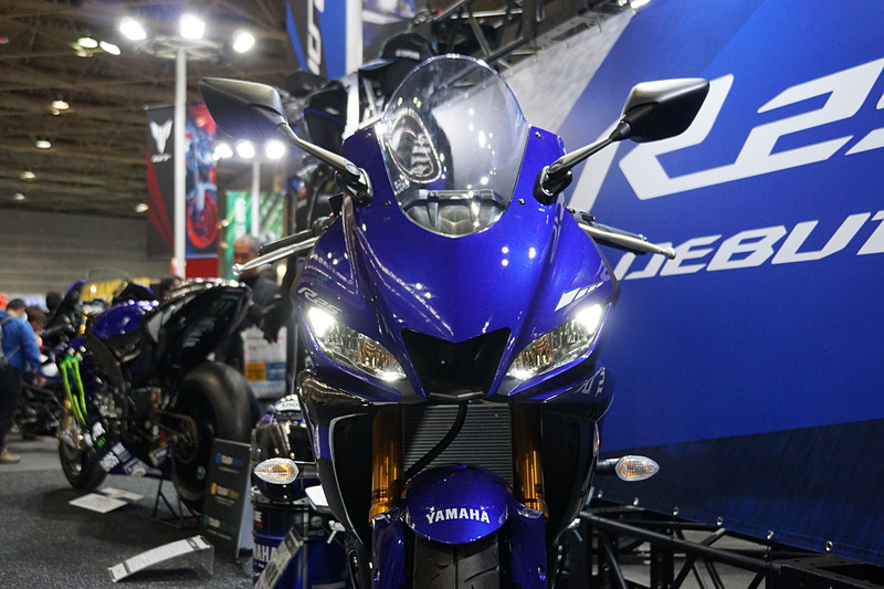3月28日にマイナーチェンジして発売する「YZF-R25」