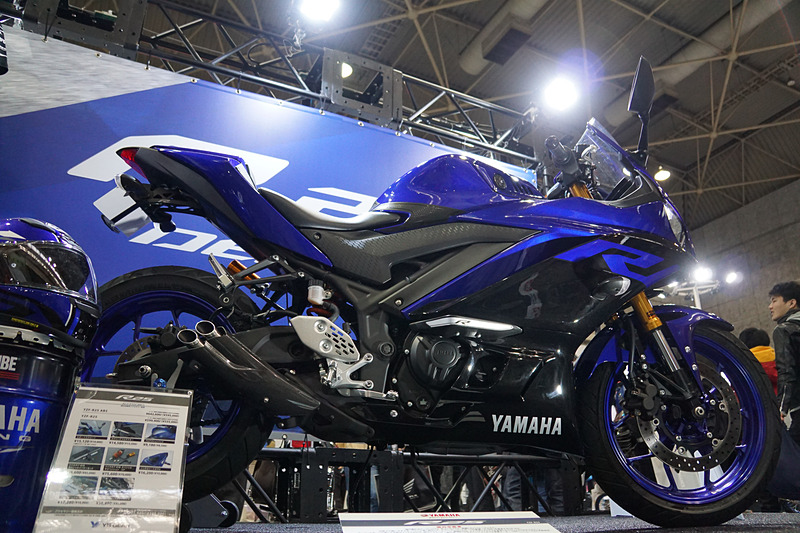 3月28日にマイナーチェンジして発売する「YZF-R25」