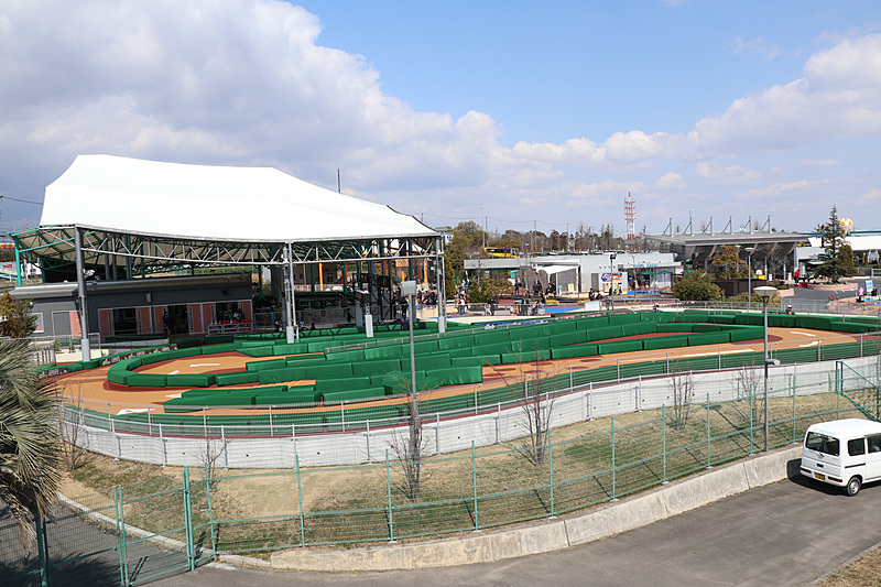 アクロバイクのコース