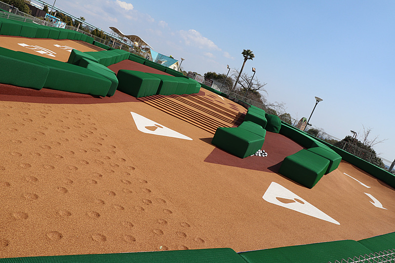 アクロバイクのコース