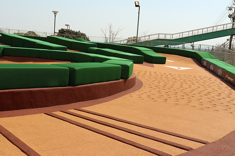 アクロバイクのコース