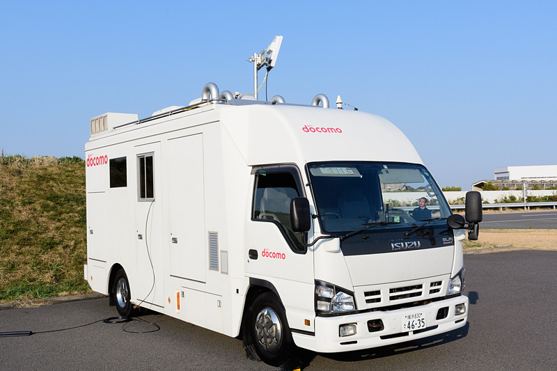 NTTドコモの5G移動基地局