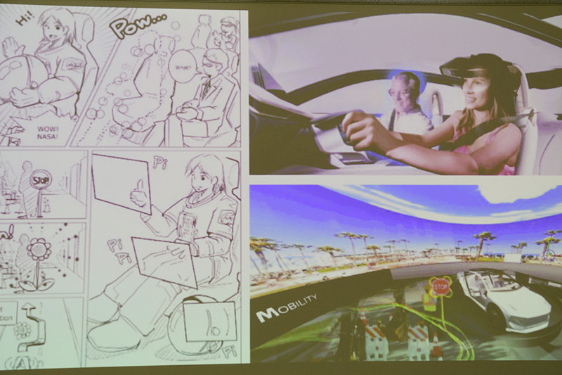 I2Vによるドライブのイメージ