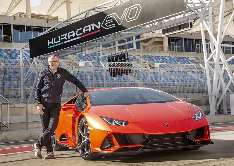 アウトモビリ・ランボルギーニCEOのステファノ・ドメニカリ氏